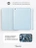 Чехол книжка для iPad 5/6 (9,7") / Air 1/2 (9,7") Gurdini Milano Series Cloud Blue