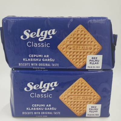 Печенье Selga классическое (2 шт. по 180 г) 360 г (из Эстонии)