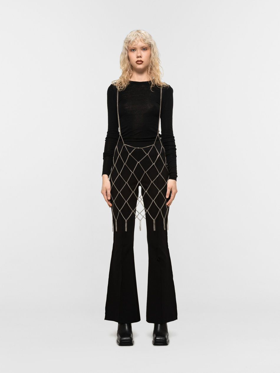 ЮБКА "FISHNET WITH STRAPS"