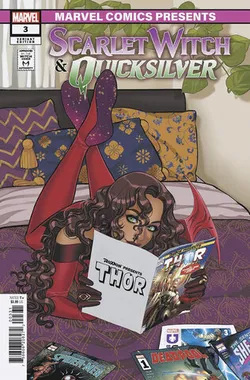 Scarlet Witch & Quicksilver #3 (Cover B)