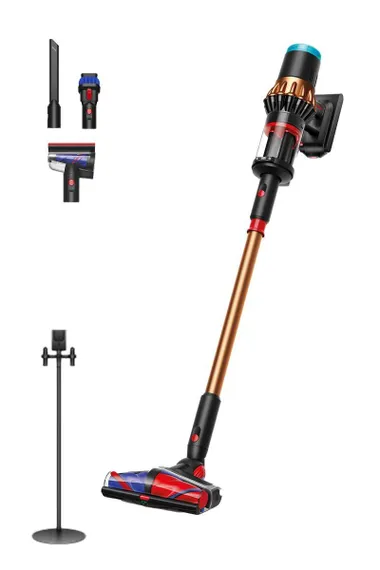Вертикальный беспроводной пылесос Dyson V16 DS60 Piston Animal Submarine SV53A Wash (Black / Copper) с подставкой EU (Наша вилка)