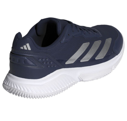 Мужские кроссовки для падела Adidas Courtquick Padel M - dark blue/silver metallic/cloud white