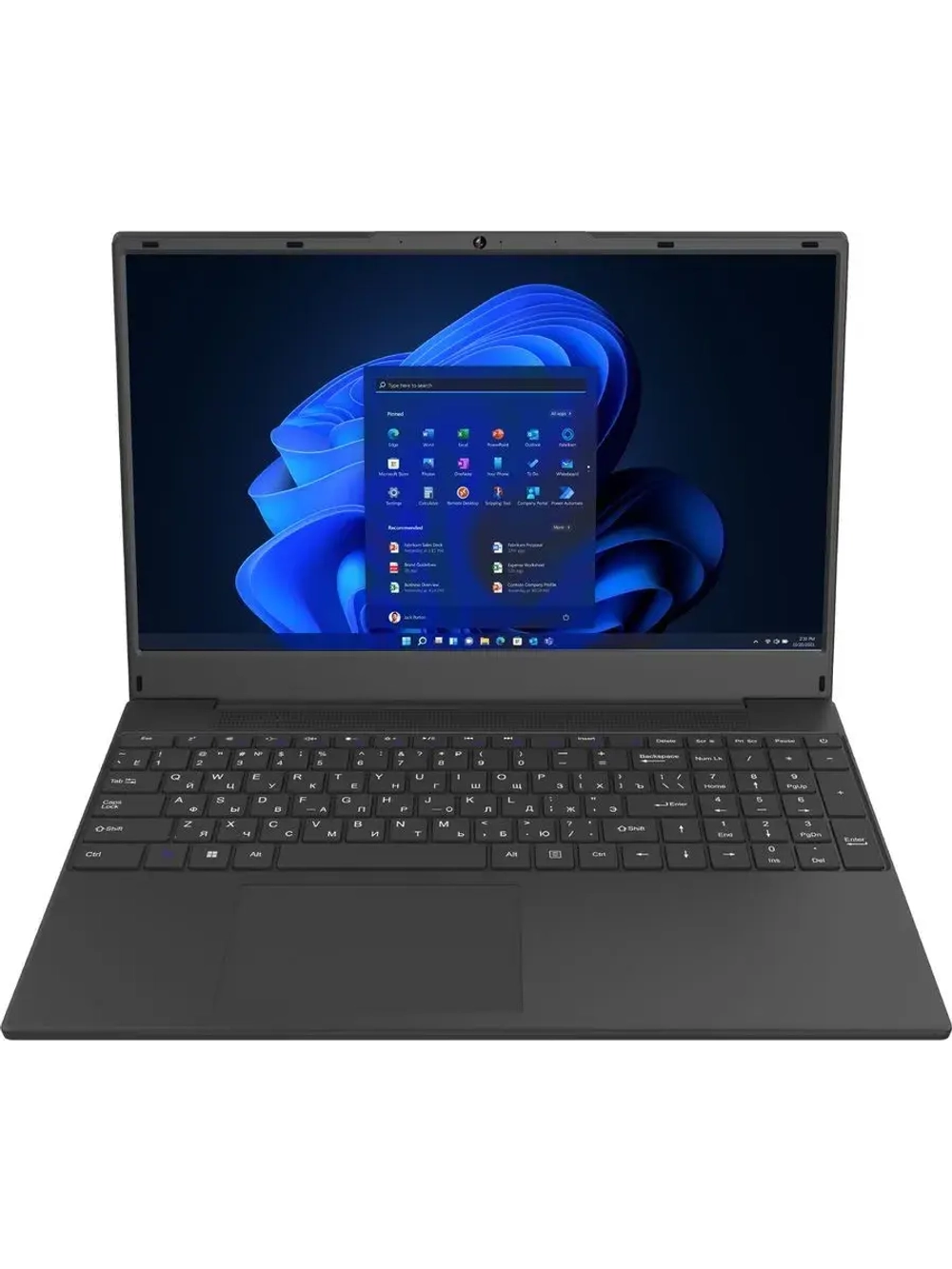 15,6" Ноутбук КАЛИБР 15TLG 1914337 BLACK Windows 11 Home