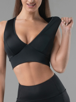 Tulip top, Black
