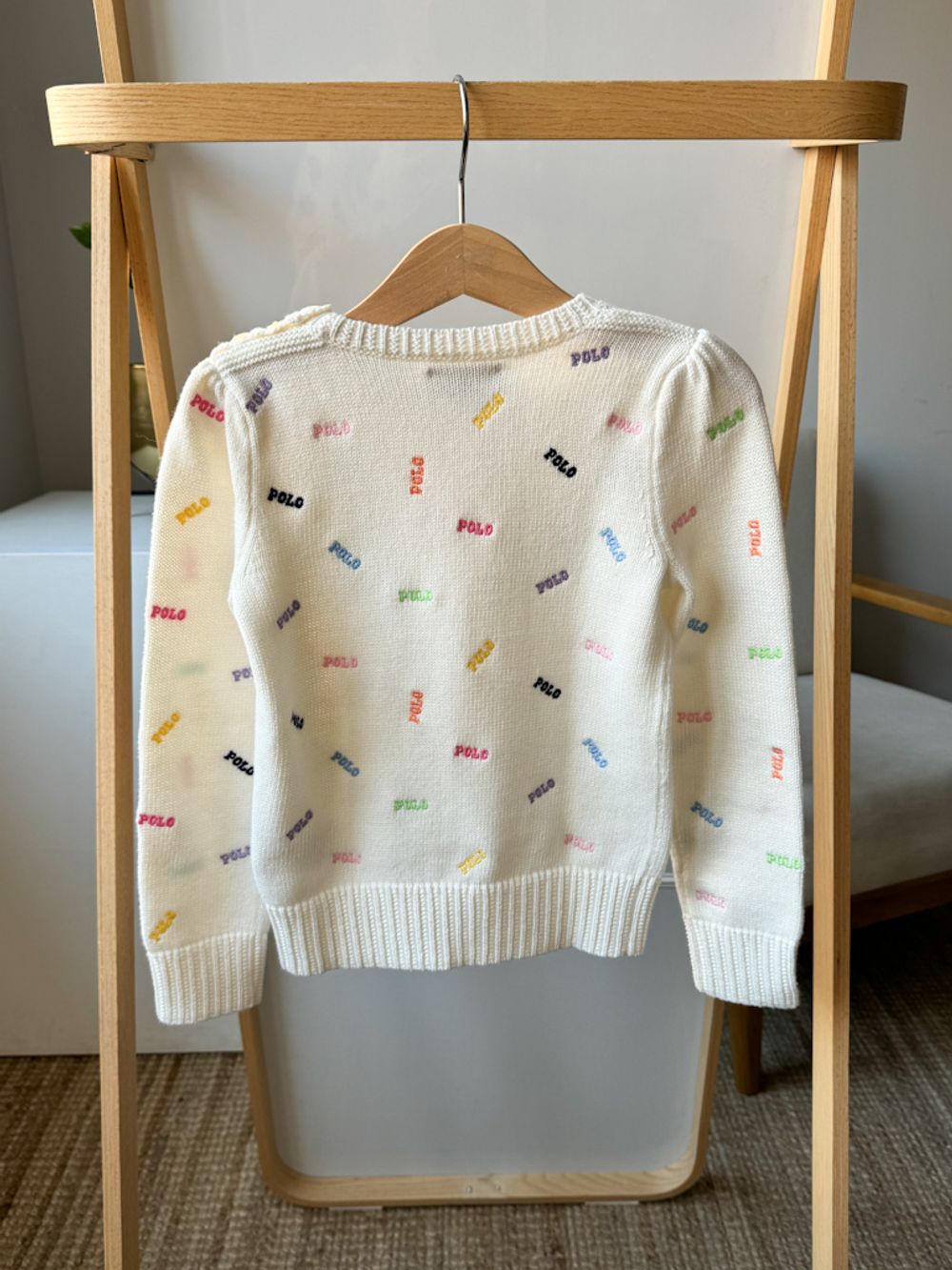 Новый хлопковый джемпер Polo Ralph Lauren, 104