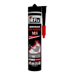 IRFix MS КРОВЕЛЬНЫЙ Клей-герметик гибридный 310мл черный (12шт/кор)