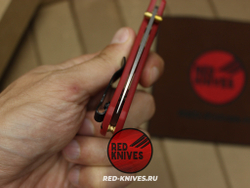 Нож Benchmade 535 Bugout - нейлон бургунди, сатин клинок RK/Н125