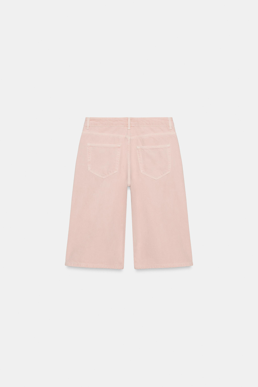 ДЖИНСОВЫЕ ШОРТЫ СО СРЕДНЕЙ ПОСАДКОЙ — ZW COLLECTION — ZARA