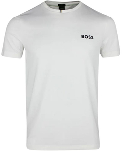 Мужская теннисная футболка BOSS Tee TOC — white