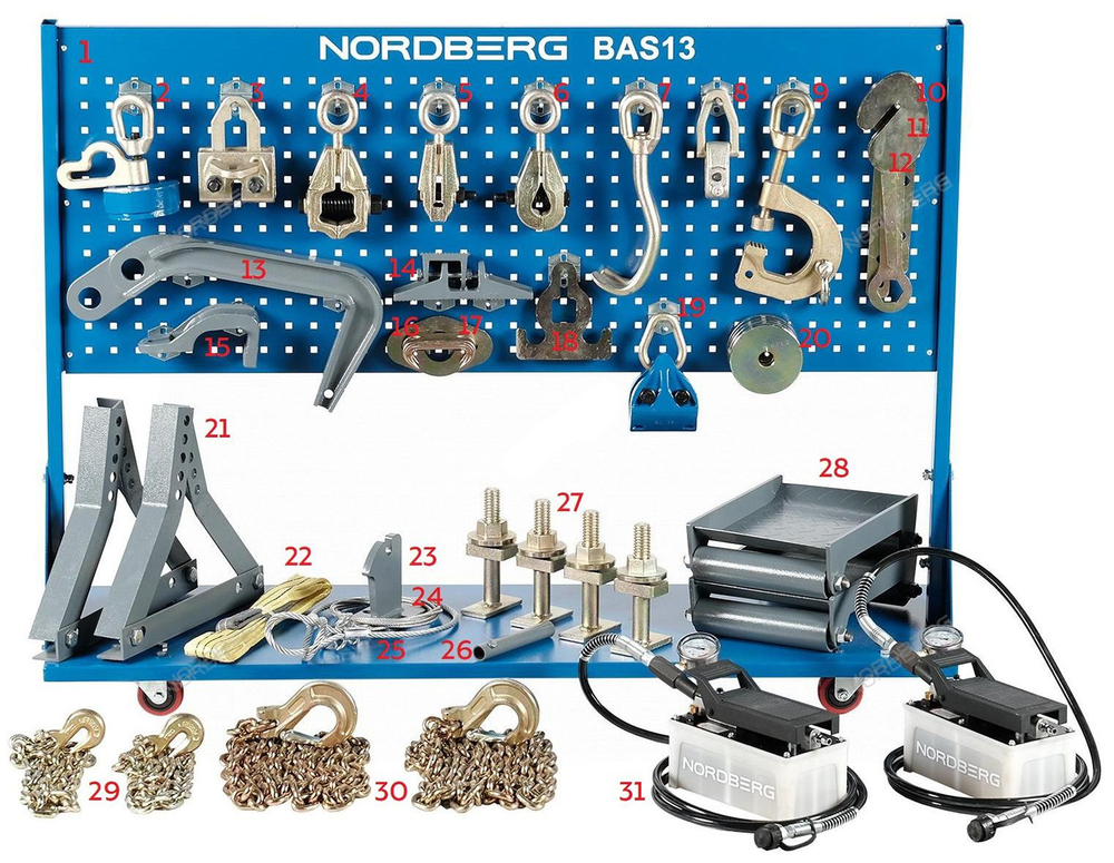 NORDBERG (BAS13) Стапель платформенный