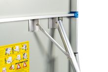 Теннисный стол всепогодный "W-800 Outdoor" (274 х 152,5 х 76 см) алюминиевый, с комплектом