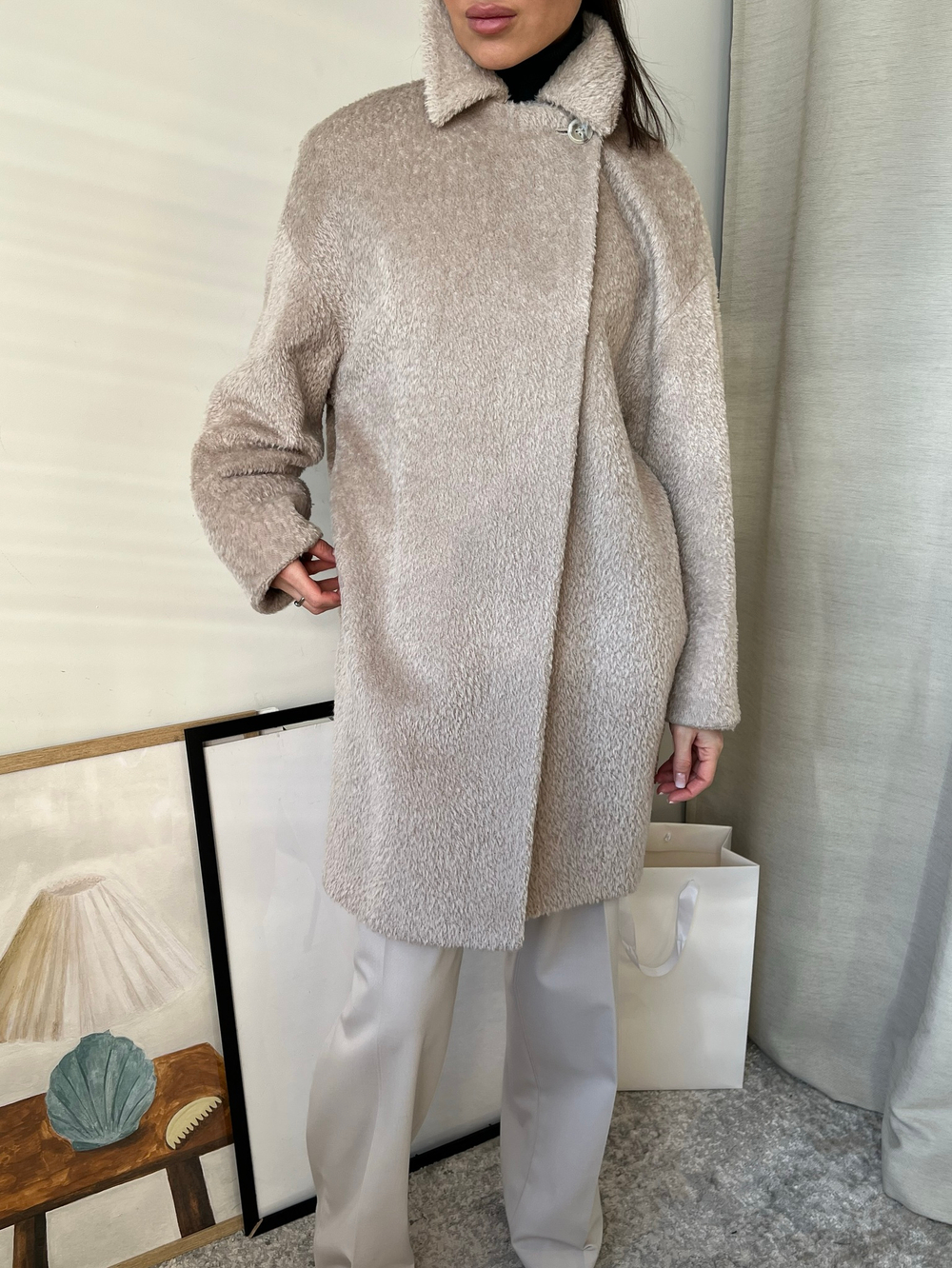 Шерстяное пальто MaxMara Studio, XS