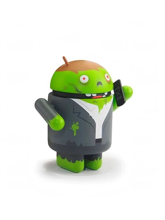 Android Mini Collectible Figure Special Edition робот коллекционный, зомби (Zombie Procces)