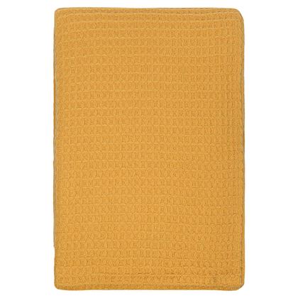 Плед шерстяной 130х180см Tkano Essential цвета охры