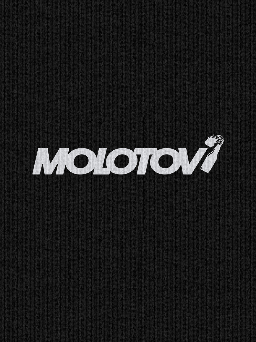 Худи MLTV Большое Лого Черный