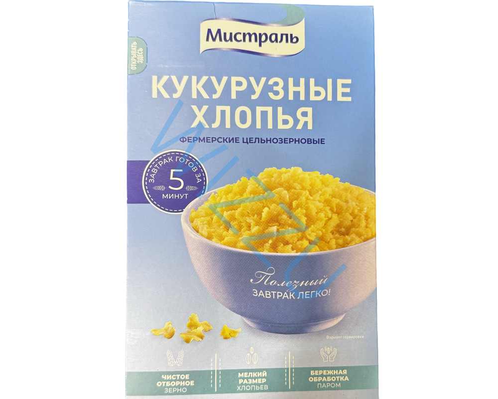Хлопья Мистраль Фермерские кукурузные 400г