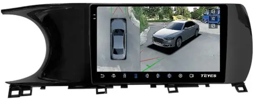 Магнитола для KIA K5 2020+ - Teyes CC3-2K-360 на Android 10, Быстрая, 2K QLED, CarPlay, 4G SIM-слот, 4 камеры в комплекте