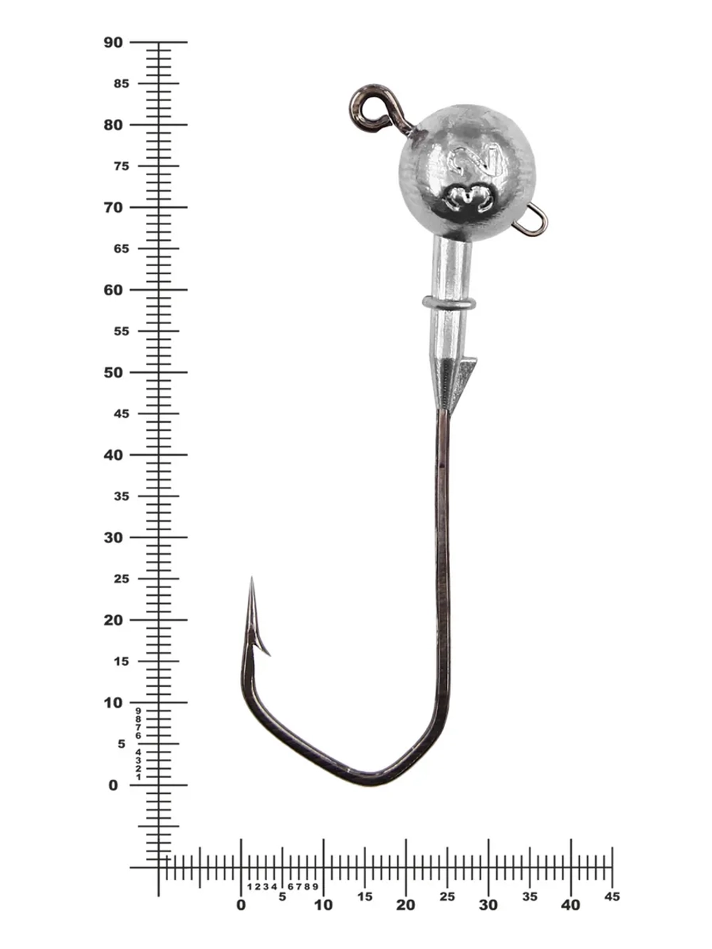 Джиг некрашеный Stinger Eye Jig, крючок Vido Craft VD-079 8/0 (3шт/уп)