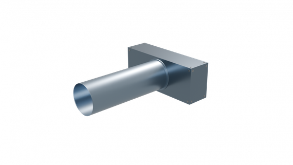 Flexag PWP-125/75x3 пленум вентиляционный прямой, D125, на 3 выxода, L=300 мм