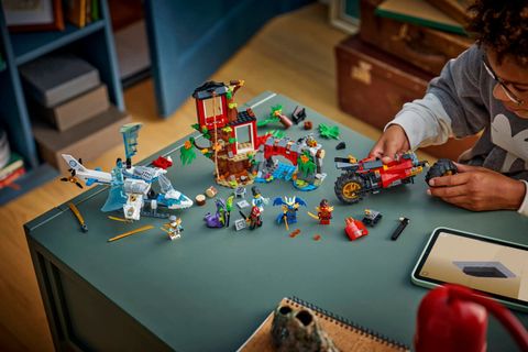 Конструктор LEGO Ninjago 71857 Ninja Vehicle Tree House Battle