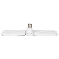 Фитолампа для растений светодиодная ЭРА GREEN LINE ФИТО-20W-PL-E27-GR 2-х лепестковая красно-синего спектра 20 Вт Е27 | Фитолампы Е27