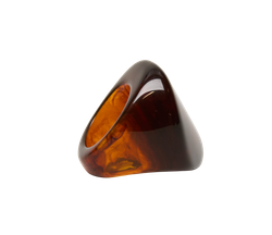 Кольцо amber big
