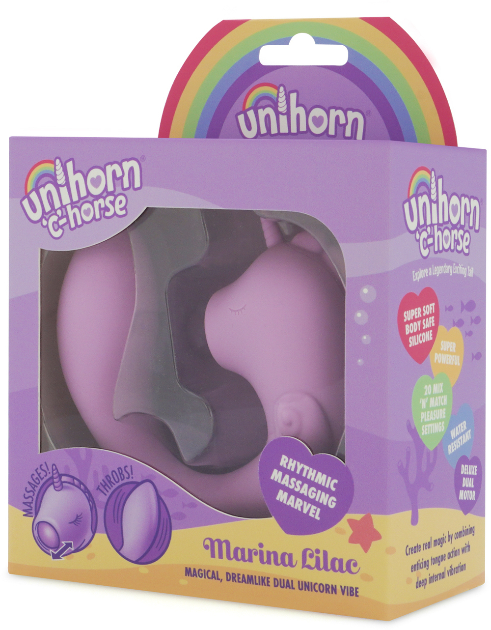 Многофункциональный стимулятор C-Horse Marina Lilac
