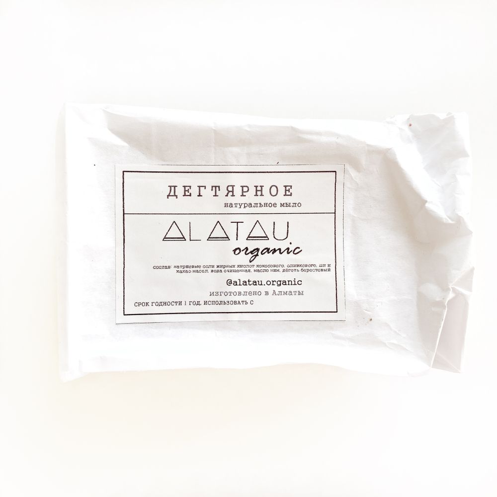 Мыло Дегтярное, 150гр (Alatau Organic)