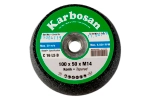 Круг шлифовальный чашечный конический Karbosan SC (100x50xM14)