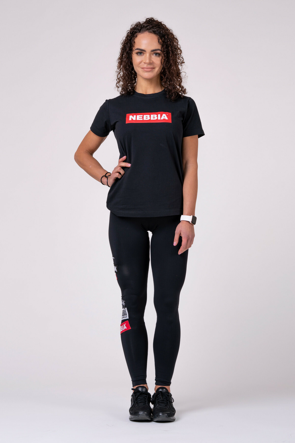 Футболка NEBBIA Women's T-Shirt 592 Черная