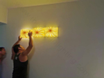 Wall design lamp Zika by Aqua Creations Studio