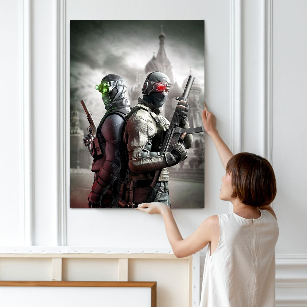 Картина интерьерная karTTina "Resident Evil 4", 50х70см 1шт.