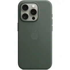Чехол Apple FineWoven with MagSafe для iPhone 15 Pro Max Evergreen