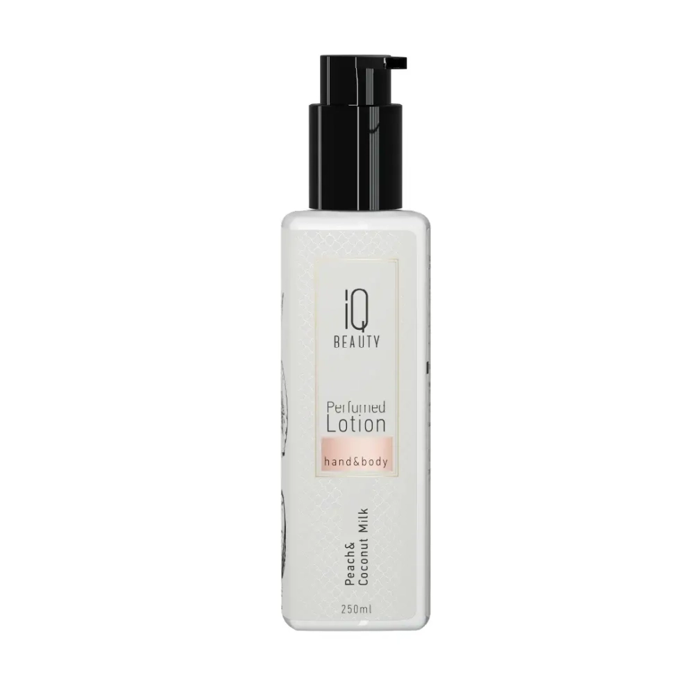 Парфюмированный лосьон для рук и тела IQ Beauty Персик и кокосовое молоко Peach&Coconut Milk, 250 мл
