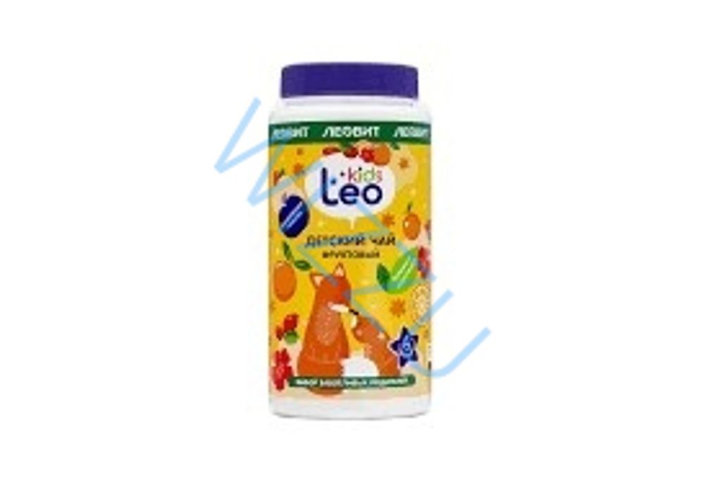 Детский чай Фруктовый туба Leo Kids 200гр