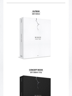 публикация BTS - WINGS CONCEPT BOOK
