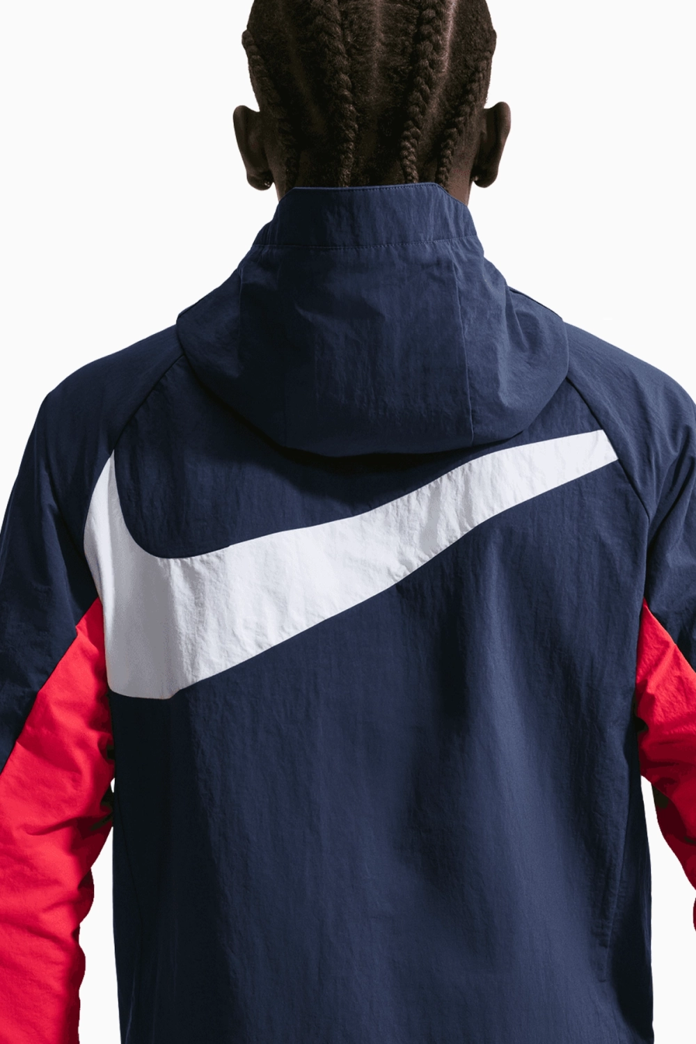 Ветровка Nike England 2026 Woven - темно-синий