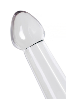 Нереалистичный фаллоимитатор TOYFA Basic Jelly Dildo XL, TPE, прозрачный, 22 см