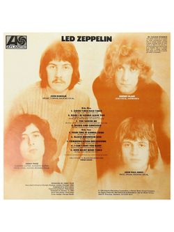 Led Zeppelin - Led Zeppelin (Reissue, Remastered, Stereo, 180g, LP) Лед Зеппелин. Новая запечатанная виниловая пластинка