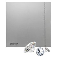 Накладной вентилятор Soler Palau SILENT-100 CZ SILVER DESIGN SWAROVSKI