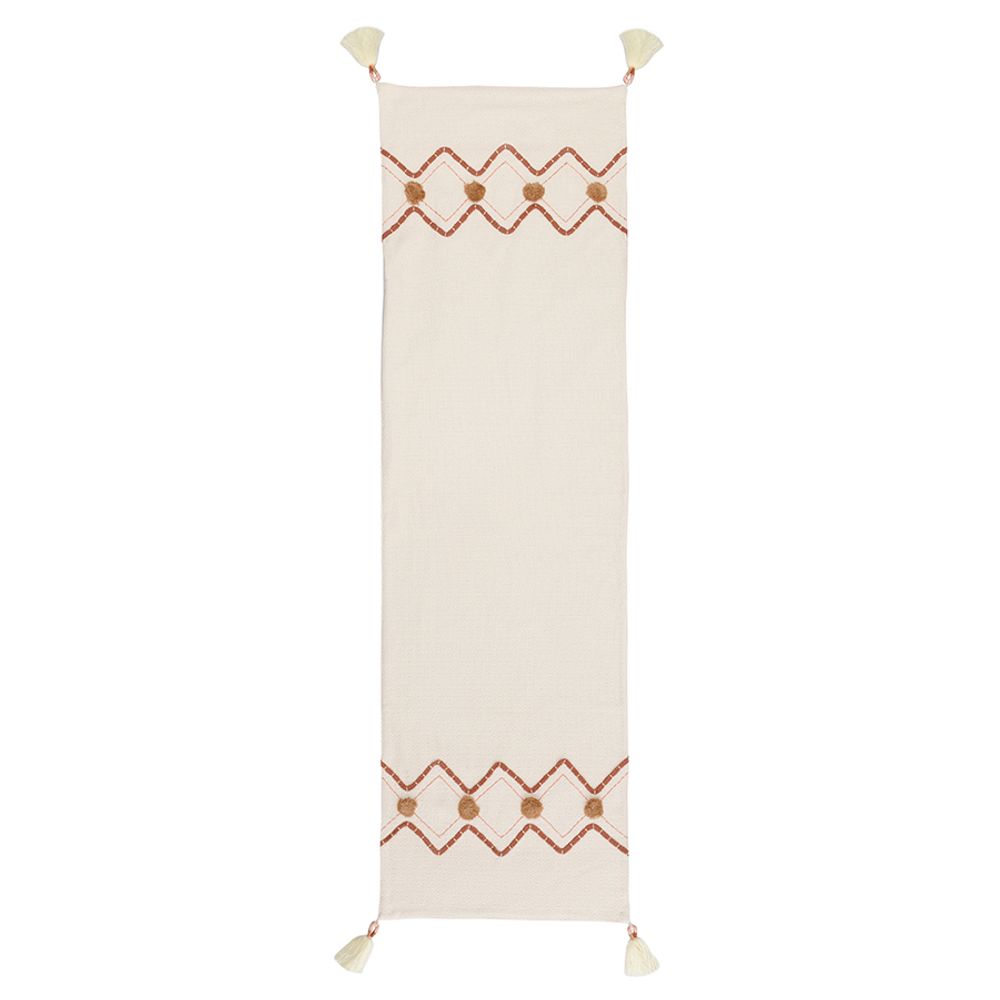 Дорожка на стол с вышивкой Geometry из коллекции Ethnic, 45х150 см