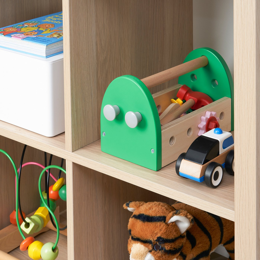 IKEA BLOMFLUGA  (ИКЕА БЛОМФЛУГА)  -  Набор игрушечных инструментов, 13 предметов
