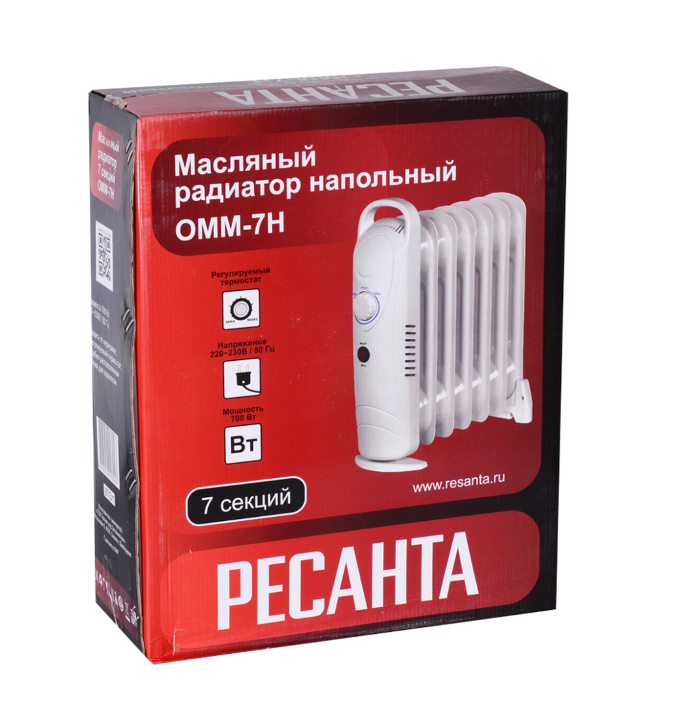 Масляный радиатор Ресанта ОММ-7Н