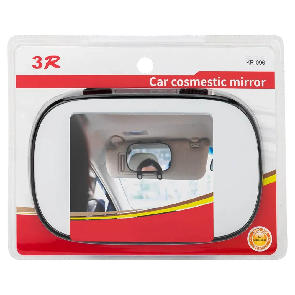 Зеркало внутрисалонное на козырёк KR-096(265х55мм) KING##HI-GEAR KR-096