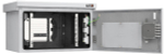 Шкаф настенный 19", 6U TLK TWK-068256-M-GY