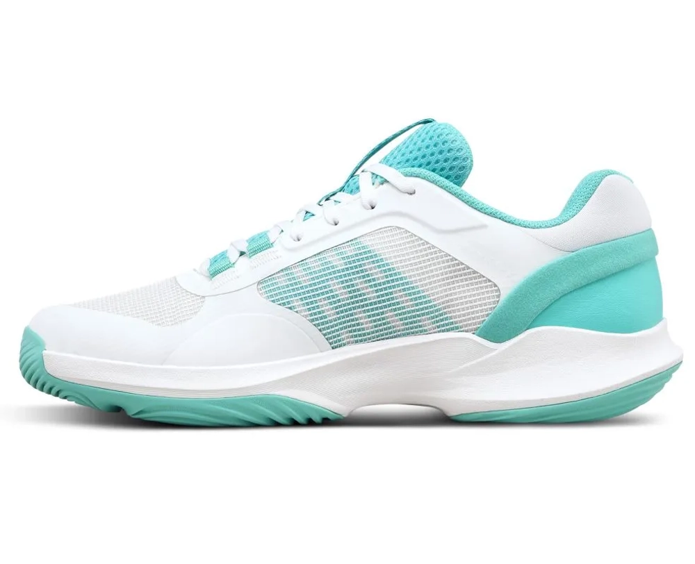 Женские кросовки для Padel Wilson Hurakn Pro V2 - white/white/turquoise