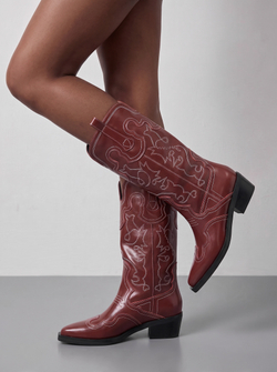 western merlot boots
