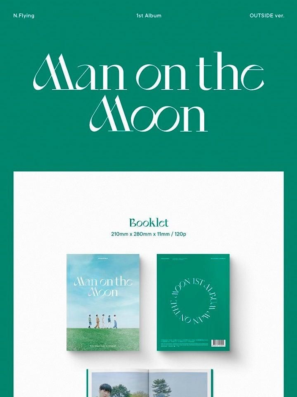 Альбом N.Flying - MAN ON THE MOON 1st Album RANDOM Version