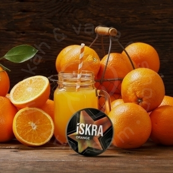Табак для кальяна Искра (ISKRA), 100 г (Апельсин (Orange))