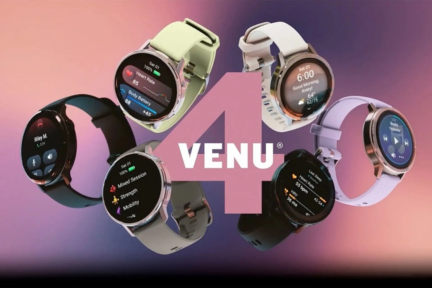 Смарт-часы Garmin Venu 4 как главный помощник для поддержания здорового образа жизни